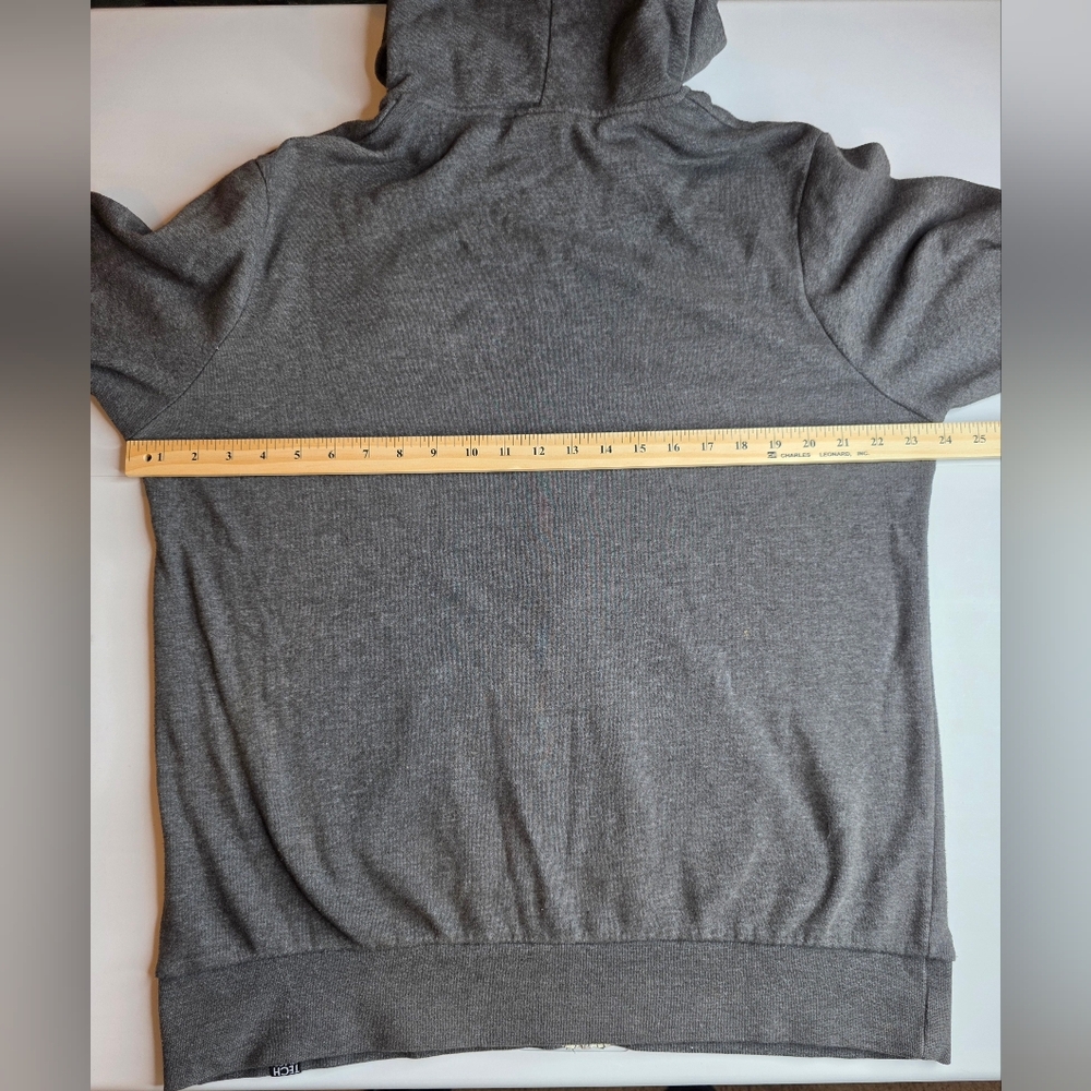 Techstyles NASA Men's Gray Zip-Up Hoodie Size XL BG2852 - Picture 6 of 11